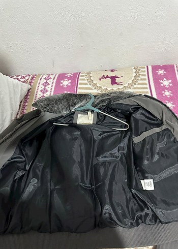 Diğer erkek gri şişme mont