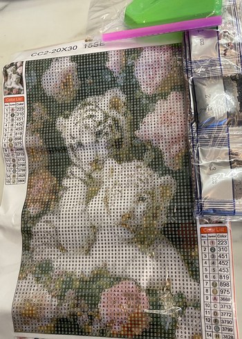 Bebek kaplan Temalı Renkli Puzzle 20*30