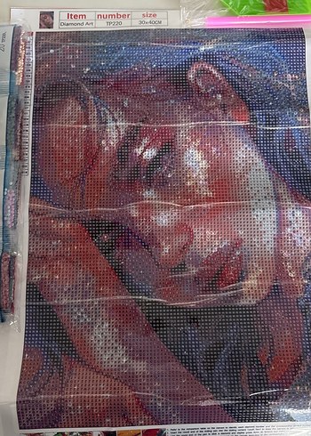 Çok Renkli Karanlık Portre Puzzle