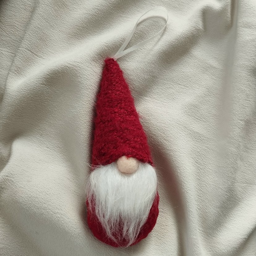 Kırmızı Şans Cüce Figür 16 cm - Görsel 4