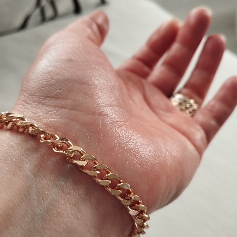 Gurmet Zincir Detaylı Kadın Bileklik - Görsel 3