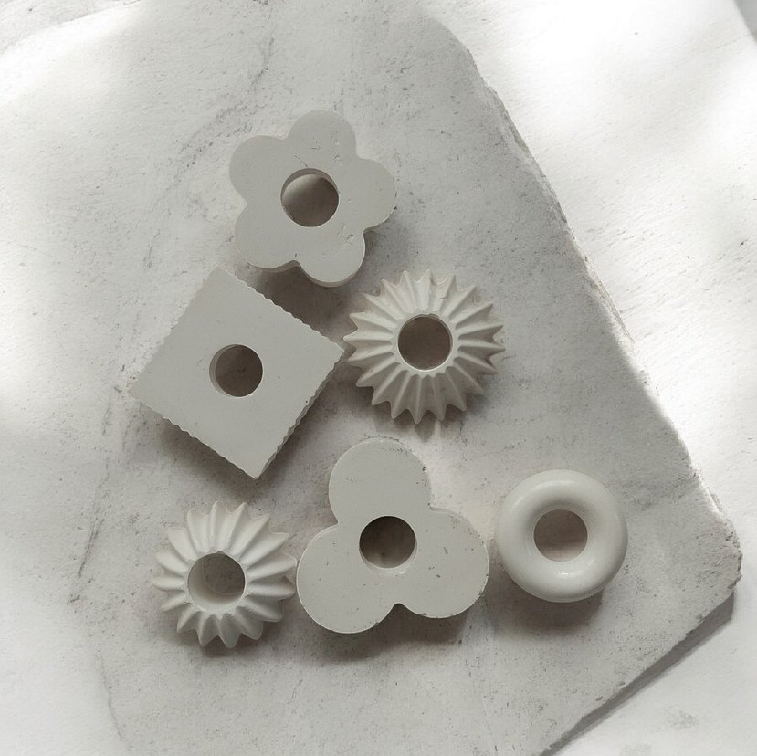 Taş tozu Şam'dan mumu dekoru - Görsel 2