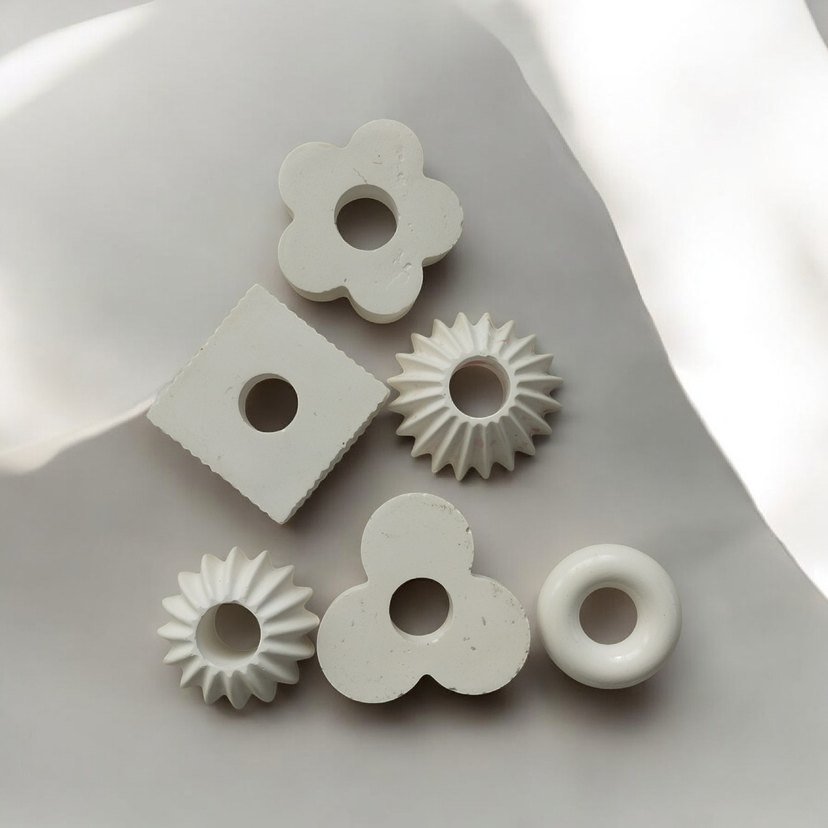 Taş tozu Şam'dan mumu dekoru - Görsel 4