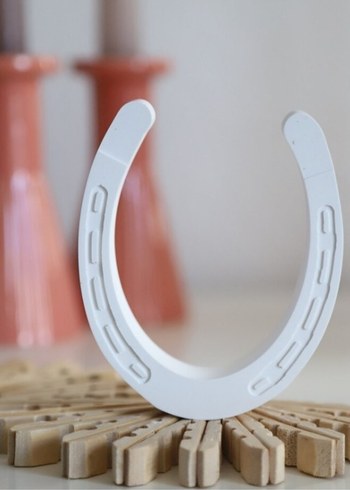 Taş tozu at nalı dekoru - Görsel 2