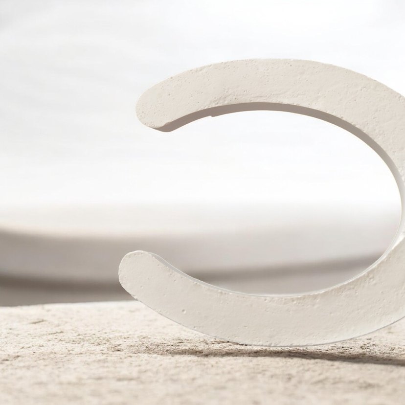 Taş tozu at nalı dekoru - Görsel 5