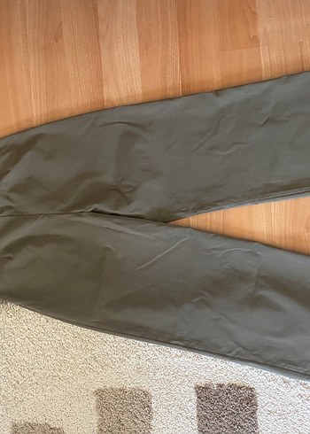 Paulmark Kadın Haki pamuklu Pantolon (standart fit)