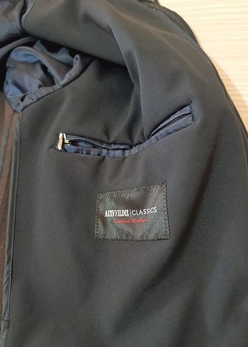 Altınyıldız Erkek Lacivert Kaban - Görsel 9