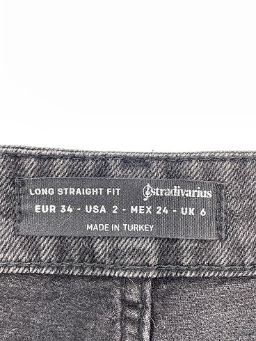34 Beden siyah Renk Stradivarius Jean / Kot p İndirimli.