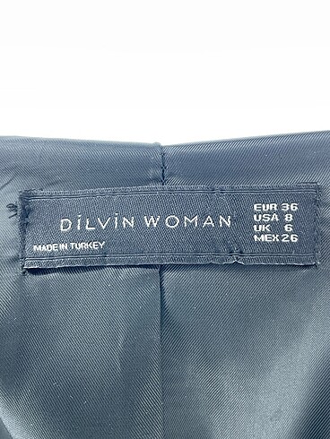 36 Beden siyah Renk Dilvin Blazer %70 İndirimli.