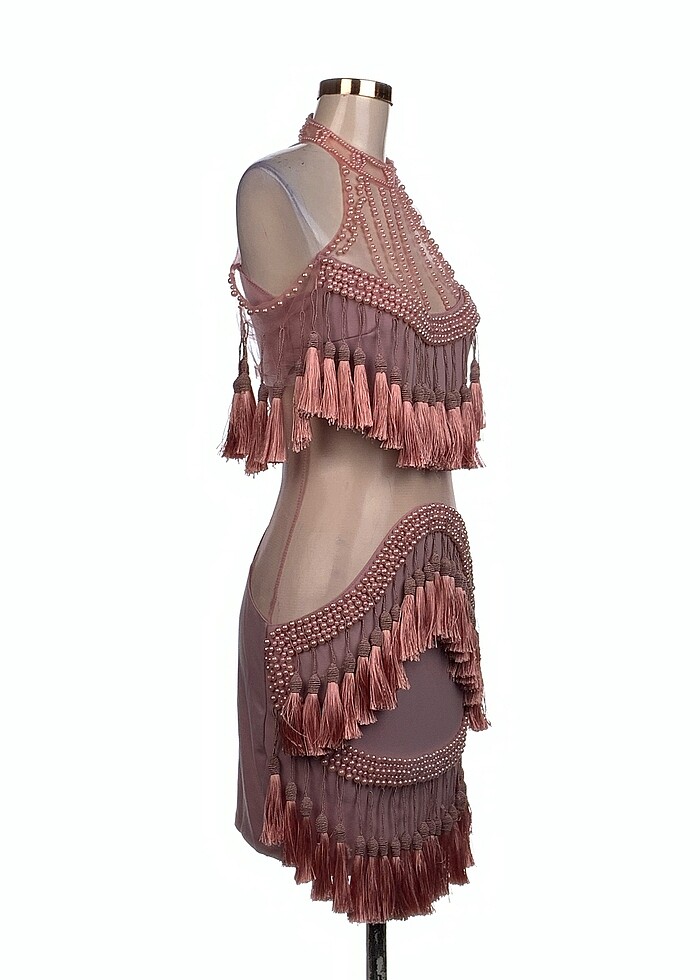 Vintage Love Kısa Elbise %70 İndirimli. - Görsel 2