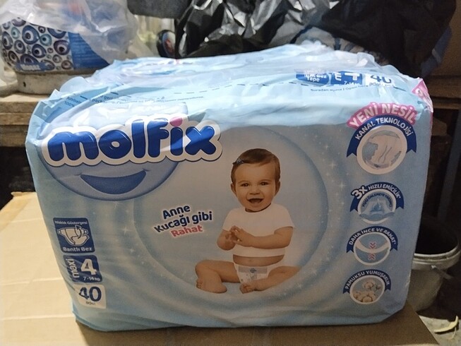 Molfix 4 Beden: 7-18 kg