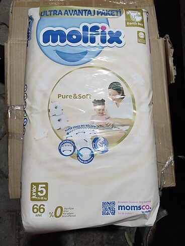 Molfix 4+ Beden: 9-20 kg