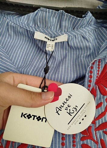 Koton anneli kızlı modeli 