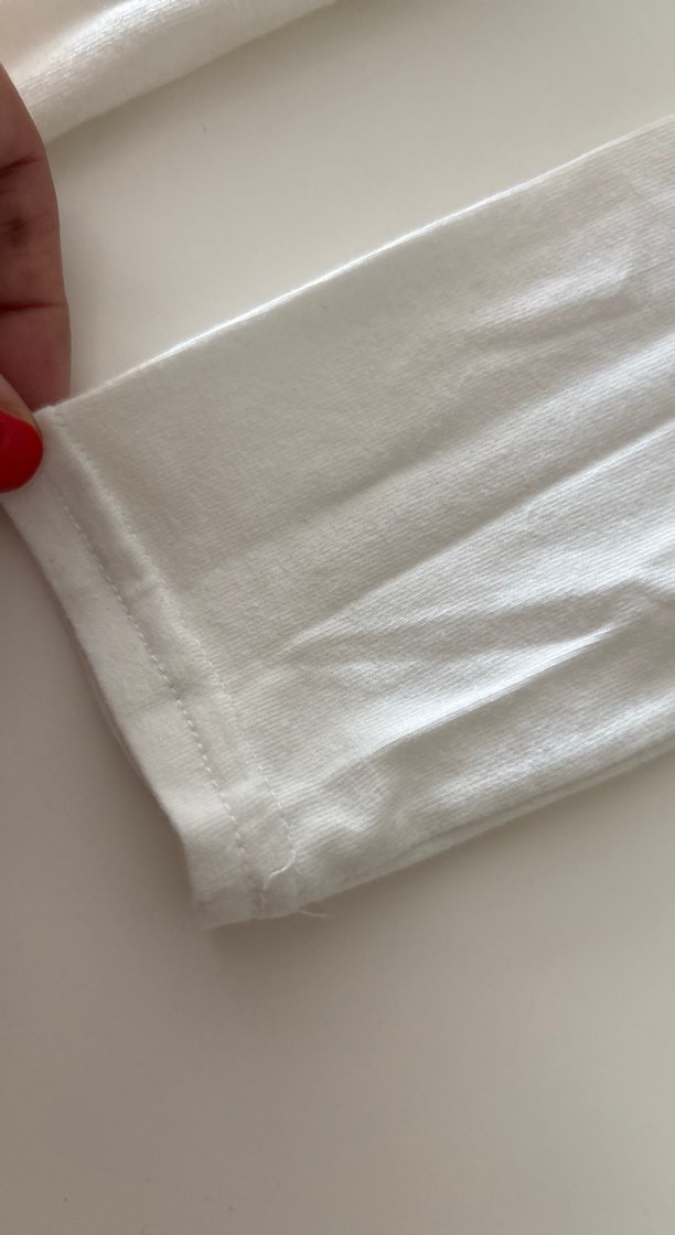 Beyaz bogazlı  Uzun Kollu S beden - Görsel 4