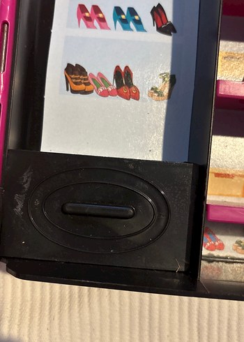 Çocuklar için Pembe Oyuncak Gardırop Seti - Görsel 12