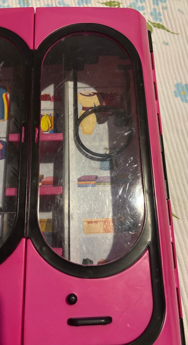 Çocuklar için Pembe Oyuncak Gardırop Seti - Görsel 5