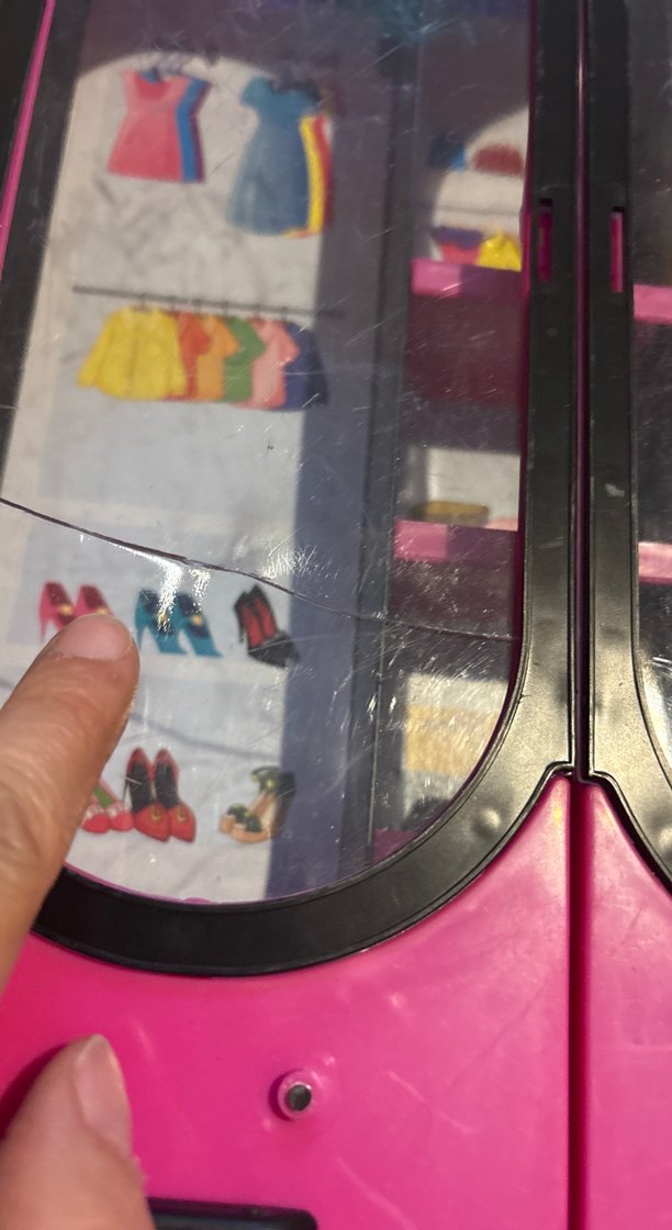 Çocuklar için Pembe Oyuncak Gardırop Seti - Görsel 4