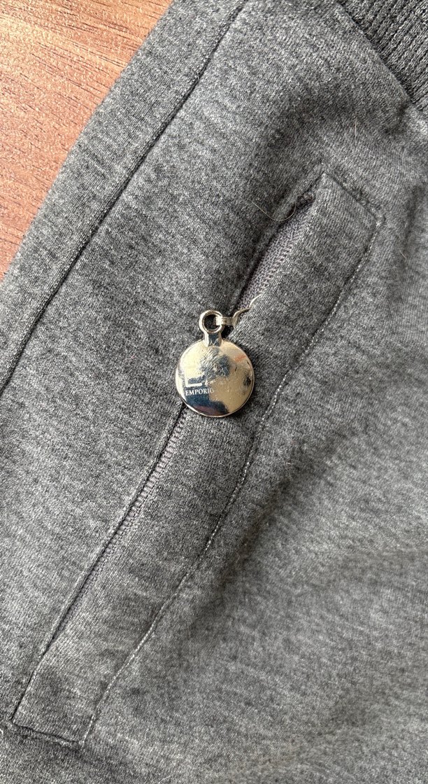 Gri Regular Fit Erkek Eşofman Altı Fermuarlı - Görsel 4