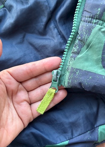 Erkek Çocuk mont Desenli Fermuarlı Mont - Görsel 9