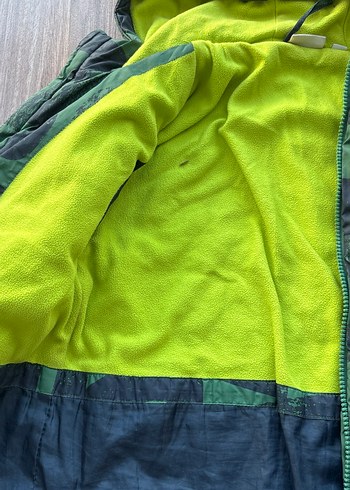 Erkek Çocuk mont Desenli Fermuarlı Mont - Görsel 5