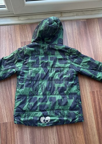 Erkek Çocuk mont Desenli Fermuarlı Mont - Görsel 10