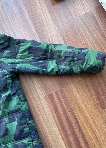 Erkek Çocuk mont Desenli Fermuarlı Mont - Görsel 12