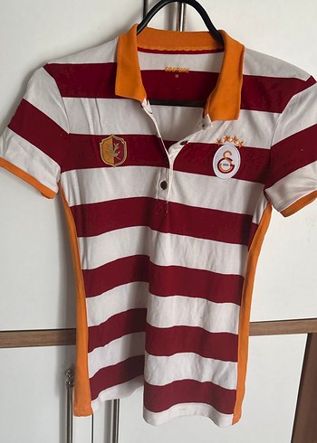 Bordo Çizgili Düğmeli Polo Yaka Tişört - Görsel 2