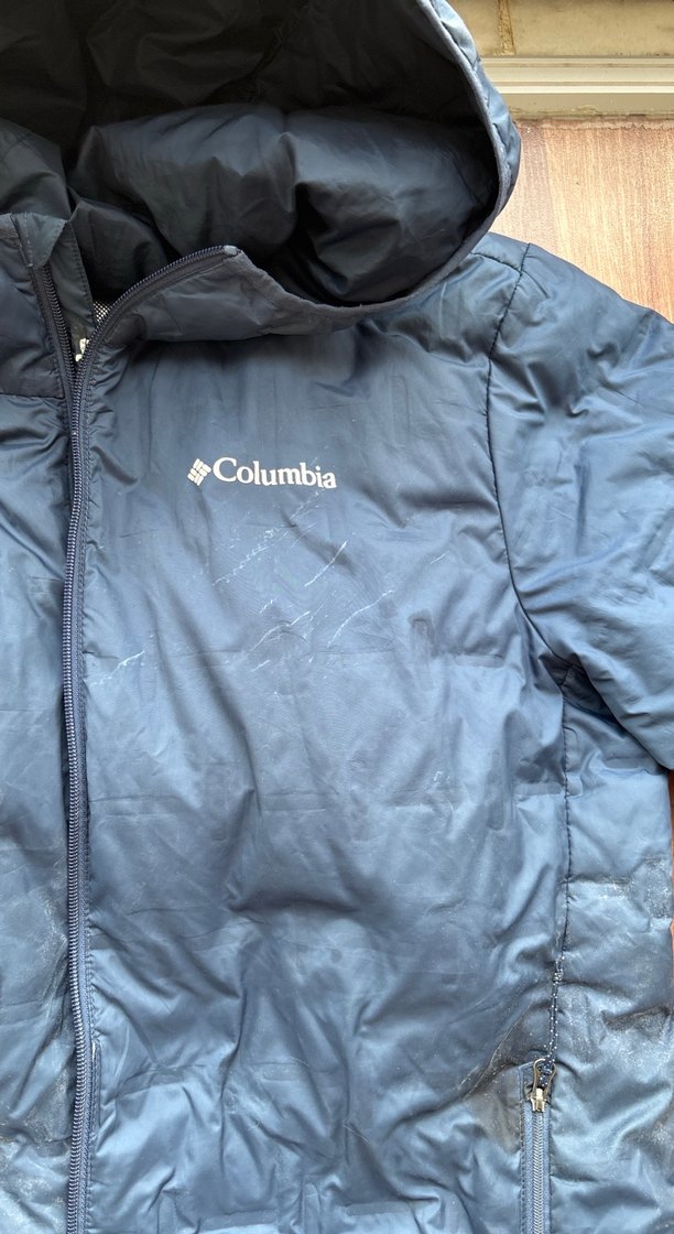 Columbia Fermuarlı Gri Erkek Mont - Görsel 3