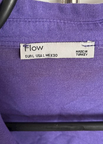 Mor Keten Kadın Gömlek - Görsel 2