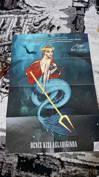 İmzalı kutu seti deniz kızı ağladığında ekin koch - Görsel 5