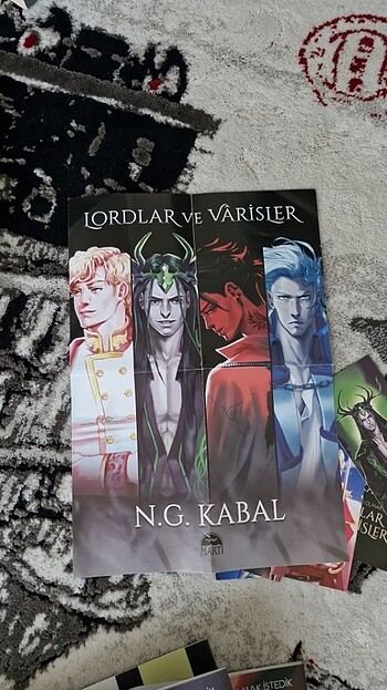 İmzali kutu seti lordlar ve varisler n.g. kabal - Görsel 7