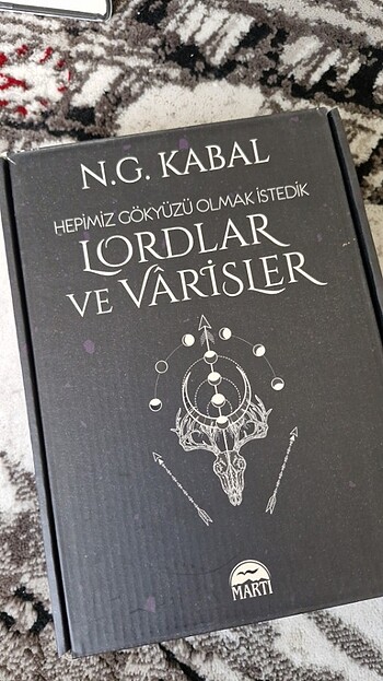 İmzali kutu seti lordlar ve varisler n.g. kabal - Görsel 2