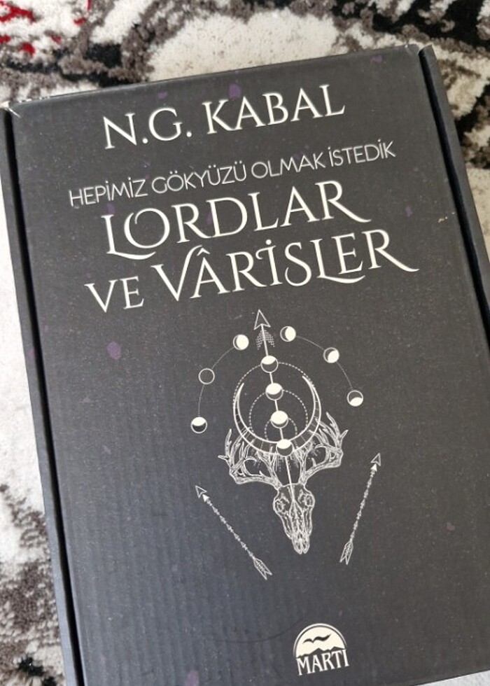 İmzali kutu seti lordlar ve varisler n.g. kabal - Görsel 2