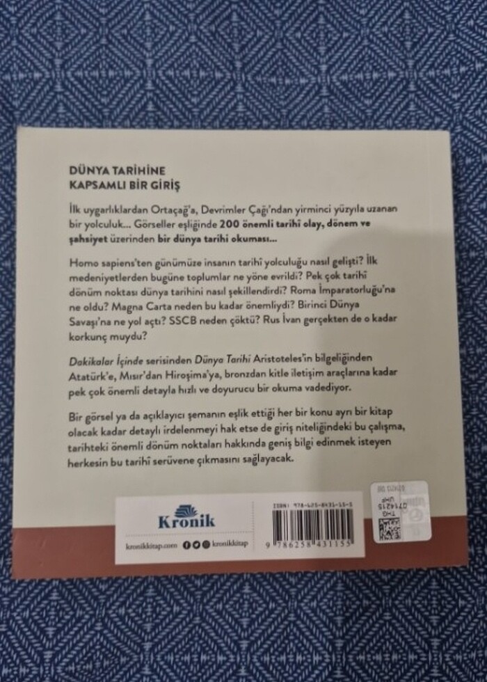 Dakikalar içinde dünya tarihi TAT WOOD DOROTHY AIL - Görsel 2