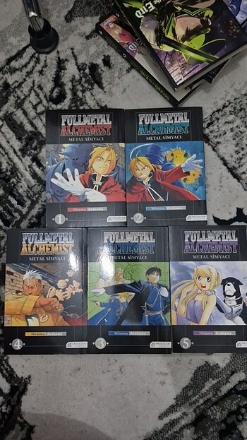 Metal simyaci fulmetal alchemist 1 2 3 4 5