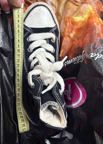 Siyah Unisex Converse - Görsel 6