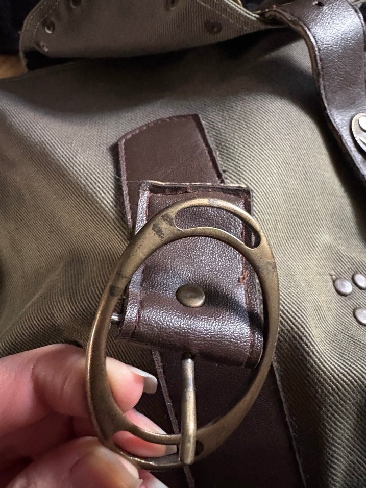 Vintage Grunge Çanta - Görsel 4