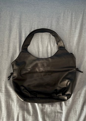 Vintage Siyah Çanta - Görsel 2