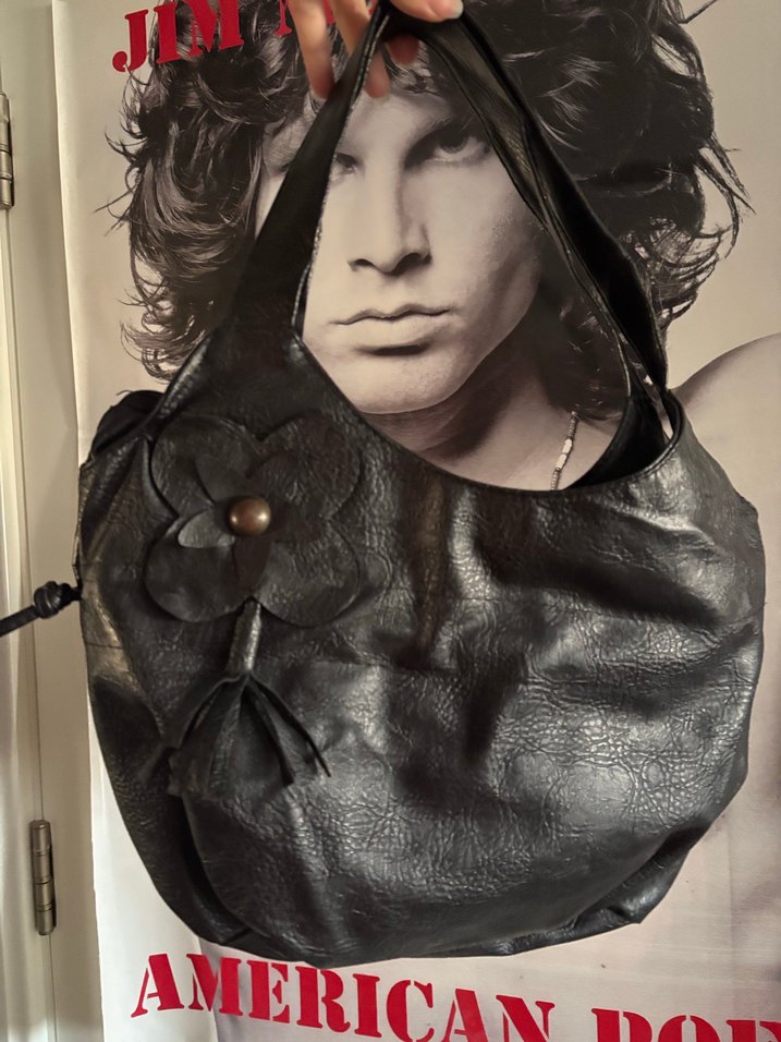 Vintage Siyah Çanta - Görsel 3