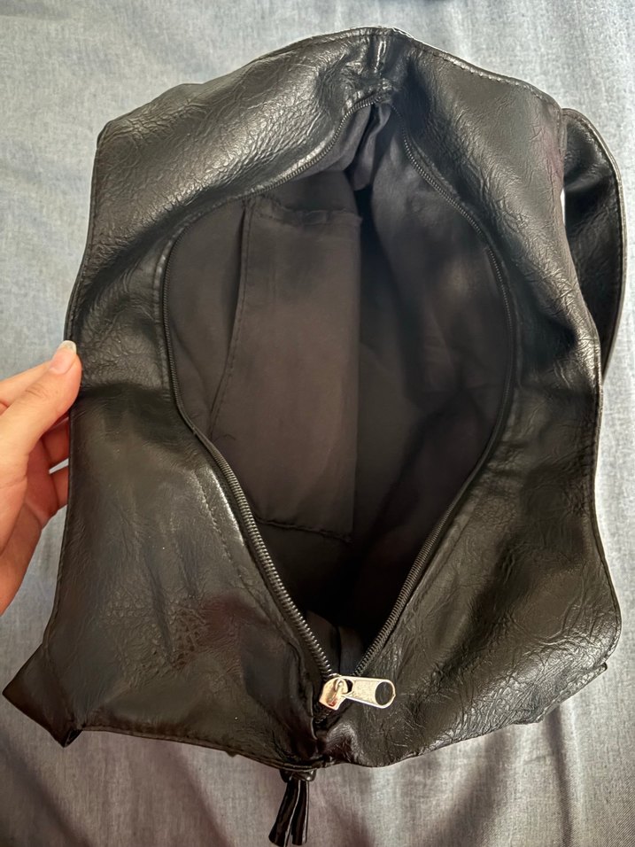 Vintage Siyah Çanta - Görsel 5