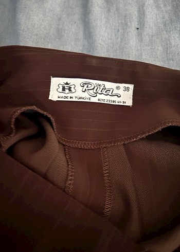 Vintage Kumaş Pantolon - Görsel 3