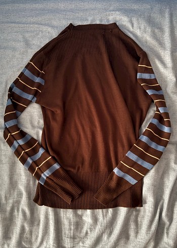 Vintage Desenli Kazak - Görsel 2