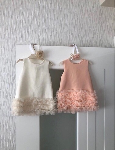İkiz bebek elbise