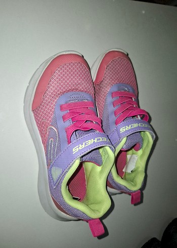 Skechers Kız Çocuk Renkli Bağcıksız Sneakers