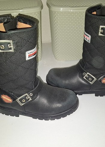 harley davidson kız çocuk botu