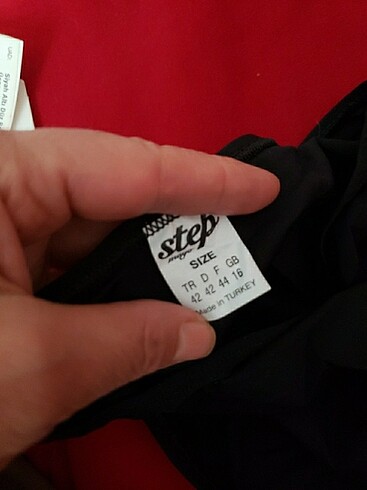 42 Beden siyah Renk STEP B IKINI
