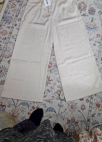 İpekyol Bej Çift Kat Bel Pantolon - Görsel 2