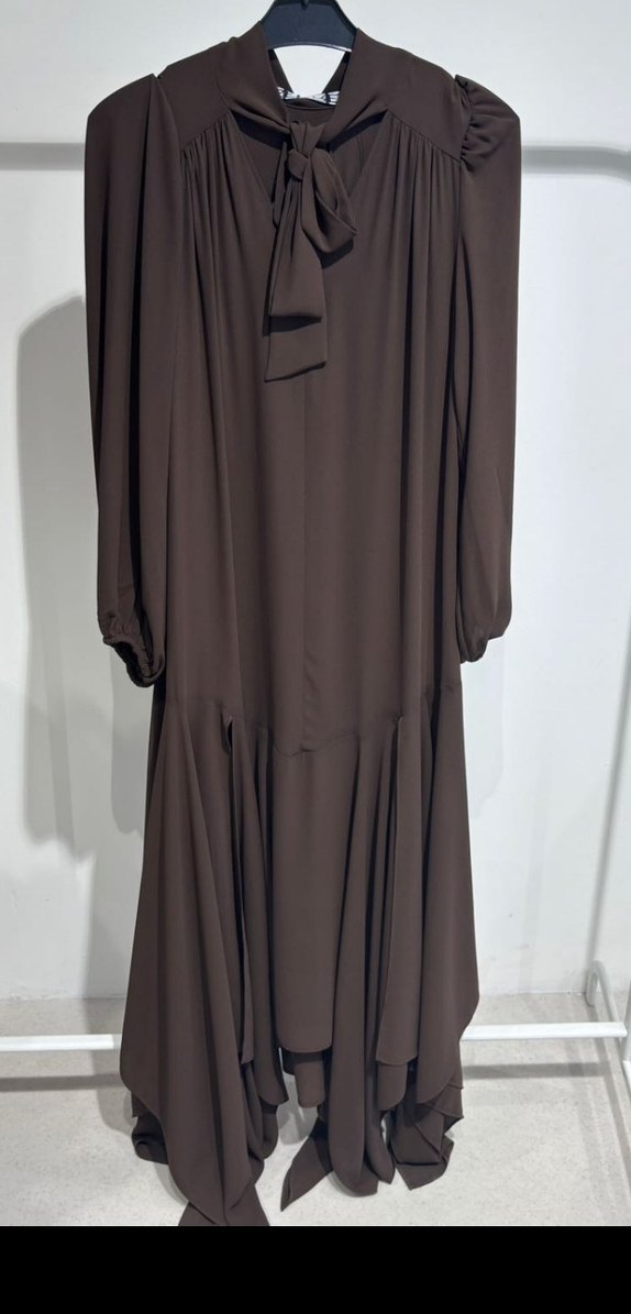 SETRE ŞİFON ELBISE - Görsel 5