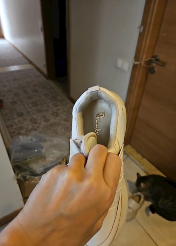 Bambi Marka Bej Kadın Platform Spor Ayakkabı - Görsel 7