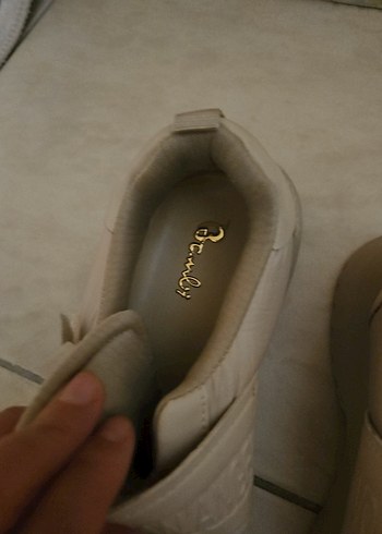 Bambi Marka Bej Kadın Platform Spor Ayakkabı - Görsel 9